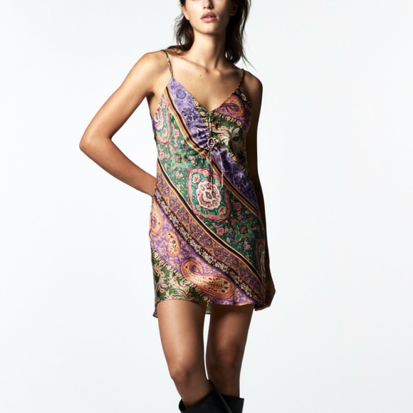 Zara Dresses Zara Printed Dress Poshmark